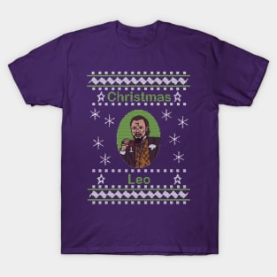 Christmas Leo Ugly Sweater T-Shirt